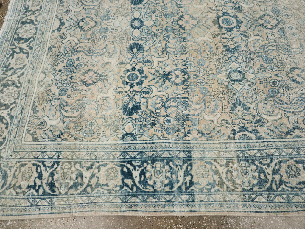 Vintage Persian Bidjar Room Size Carpet, No.30905 - Gsblank