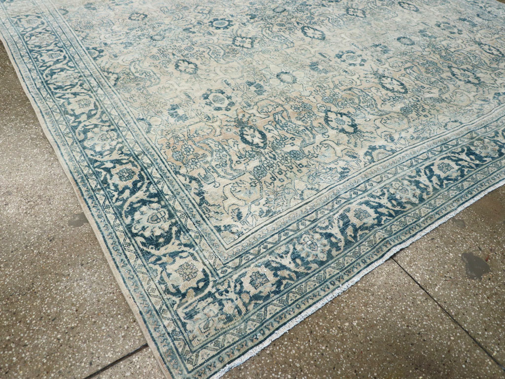 Vintage Persian Bidjar Room Size Carpet, No.30905 - Gsblank