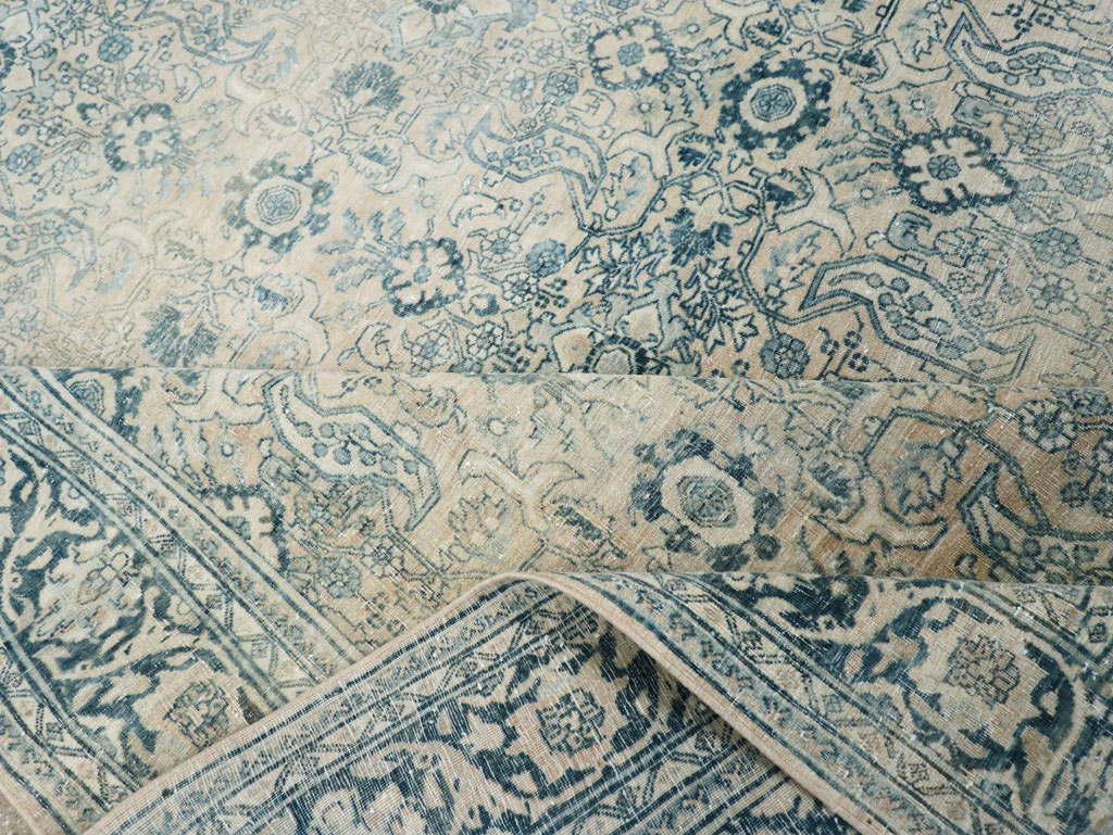 Vintage Persian Bidjar Room Size Carpet, No.30905 - Gsblank