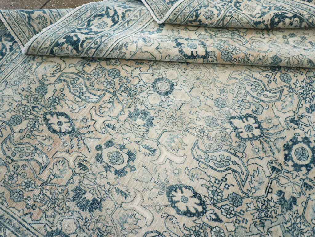 Vintage Persian Bidjar Room Size Carpet, No.30905 - Gsblank