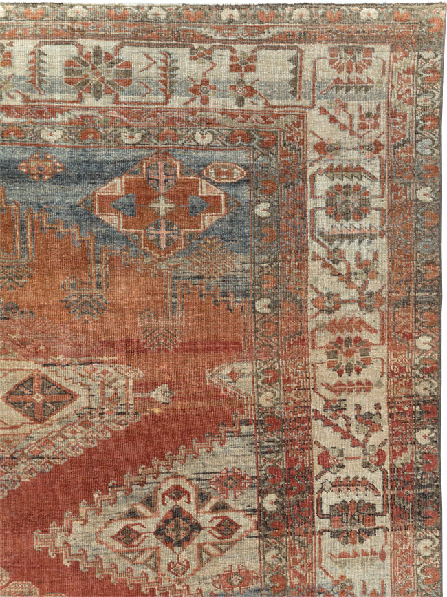 Antique Persian Veece Room Size Carpet, No.30906 - Gsblank
