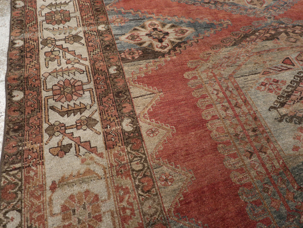 Antique Persian Veece Room Size Carpet, No.30906 - Gsblank