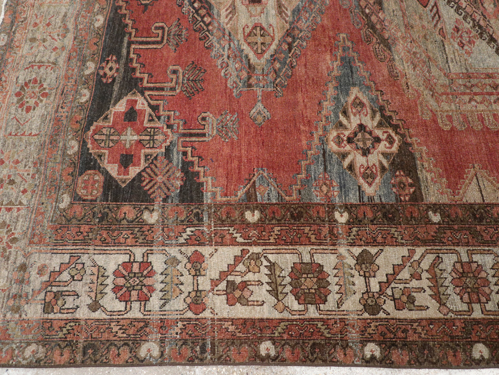 Antique Persian Veece Room Size Carpet, No.30906 - Gsblank