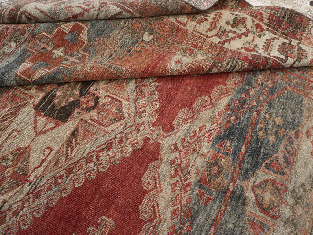 Antique Persian Veece Room Size Carpet, No.30906 - Gsblank