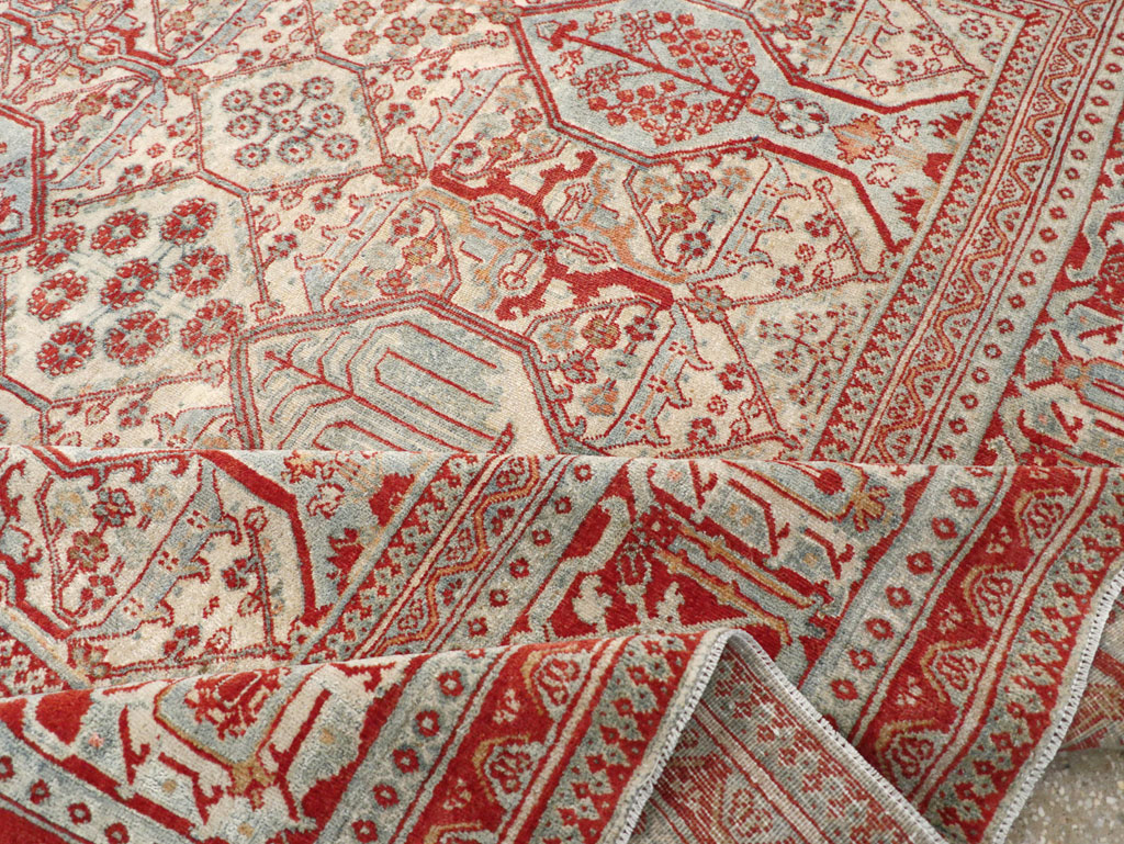 Vintage Persian Joshegan Room Size Carpet, No.30910 - Gsblank