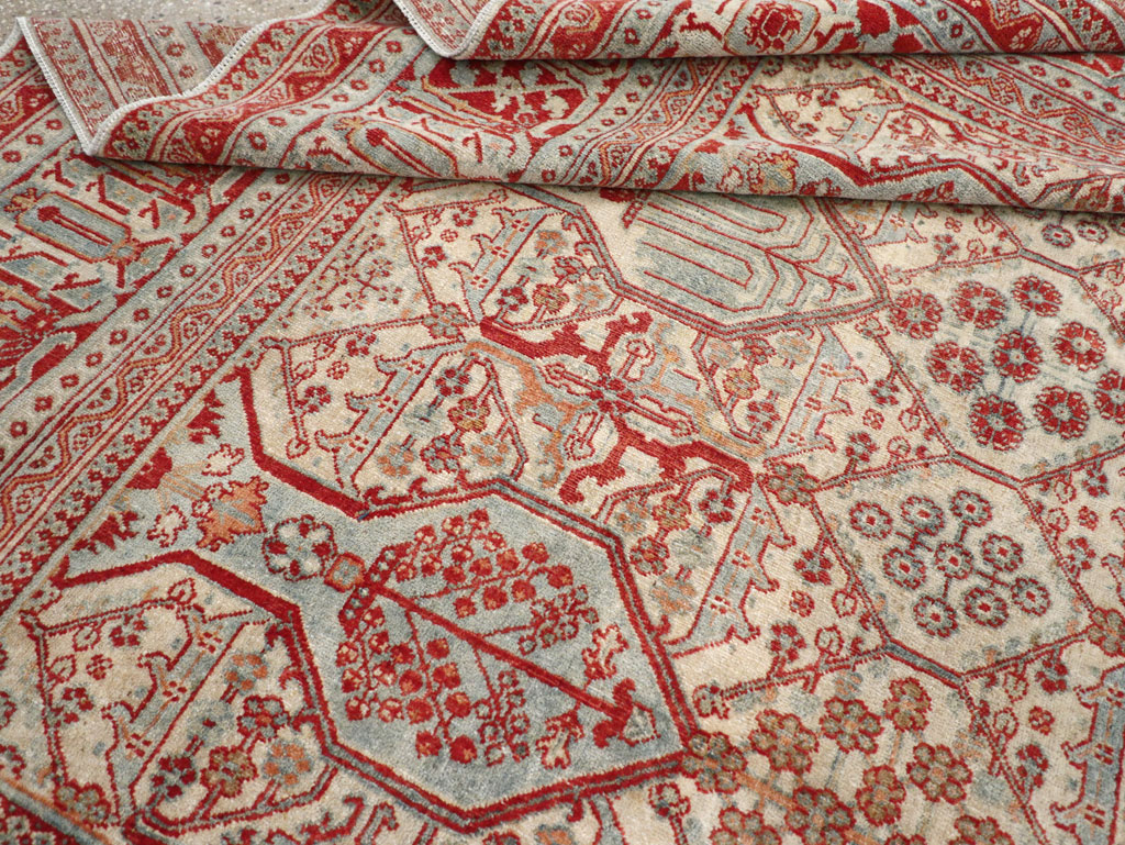 Vintage Persian Joshegan Room Size Carpet, No.30910 - Gsblank