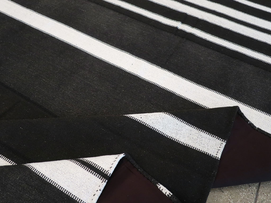 Modern Turkish Flatweave Kilim Large Room Size Carpet, No.30915 - Gsblank