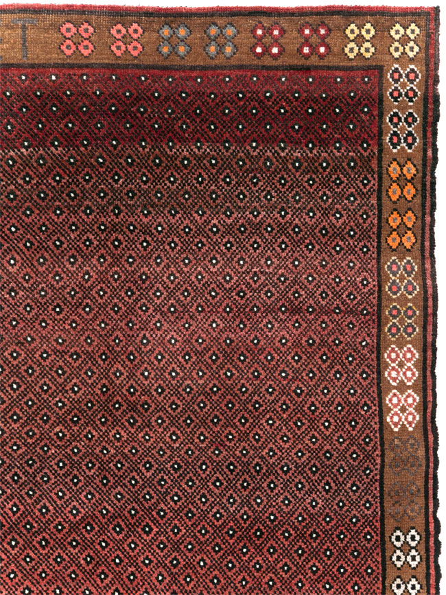 Vintage Turkish Anatolian Small Room Size Carpet, No.30916 - Gsblank