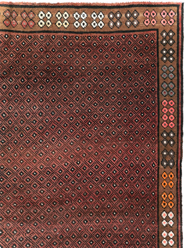 Vintage Turkish Anatolian Small Room Size Carpet, No.30916 - Gsblank