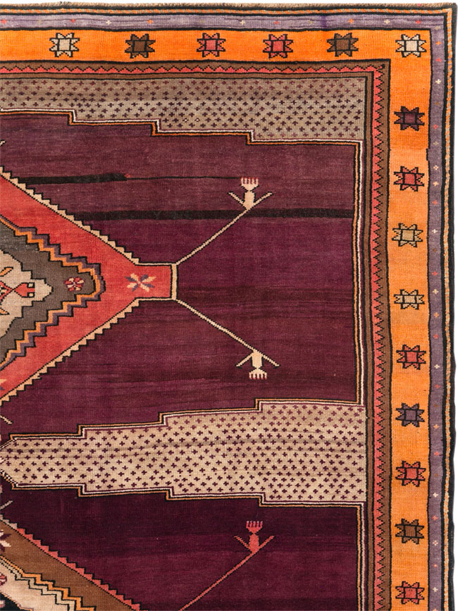 Vintage Turkish Anatolian Carpet, No.30917 - Gsblank