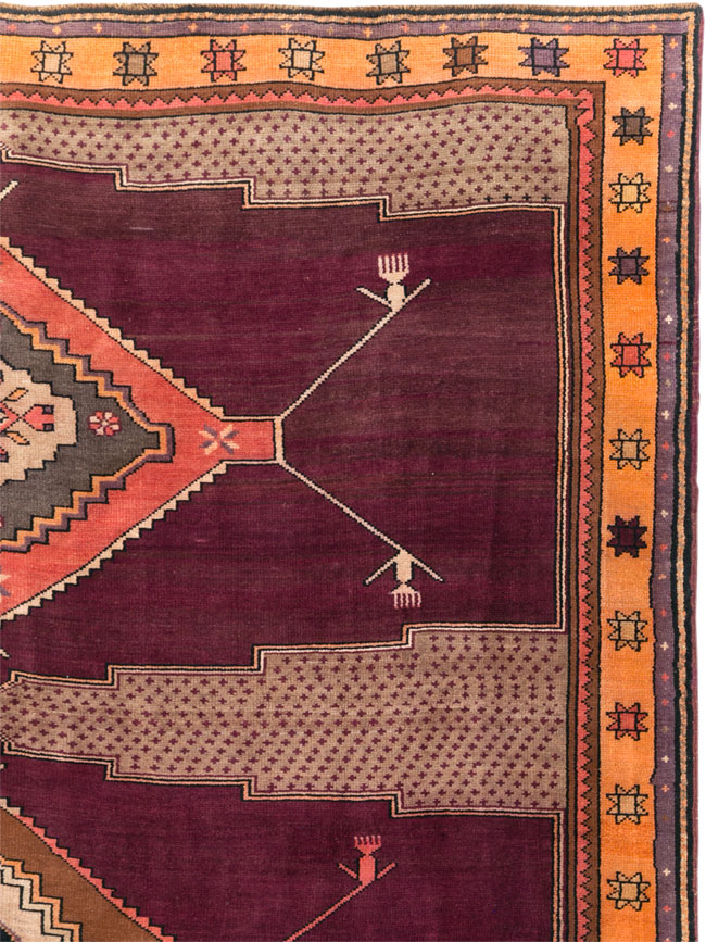 Vintage Turkish Anatolian Carpet, No.30917 - Gsblank