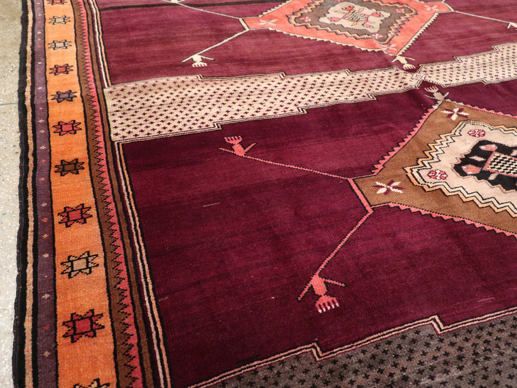 Vintage Turkish Anatolian Carpet, No.30917 - Gsblank