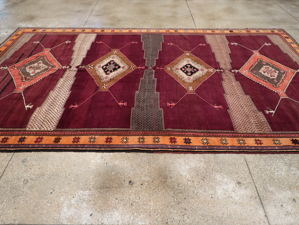 Vintage Turkish Anatolian Carpet, No.30917 - Gsblank