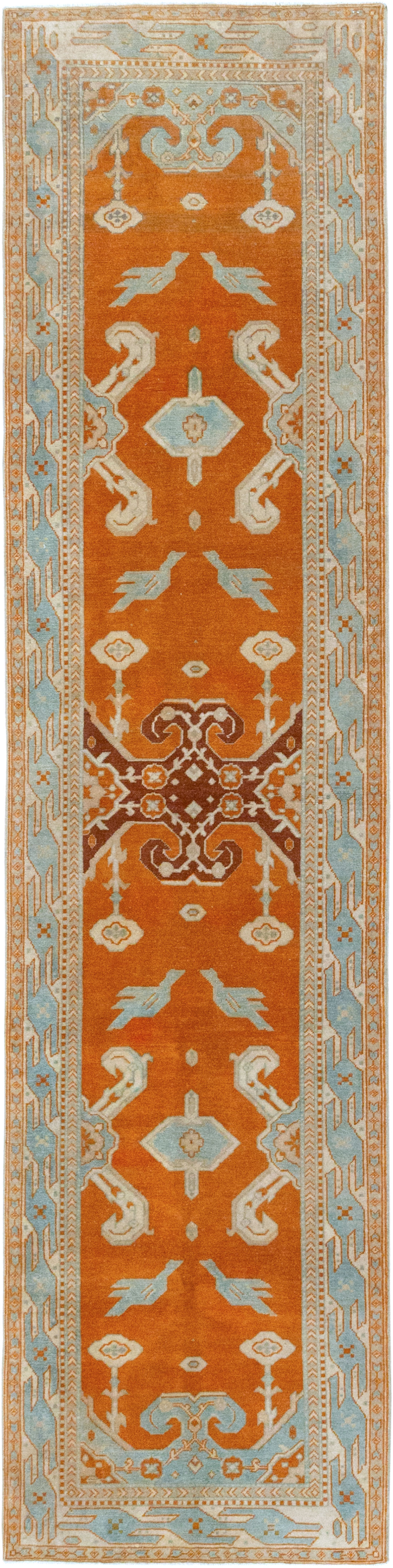 Vintage Indian Khotan Runner, No.30918 - Gsblank