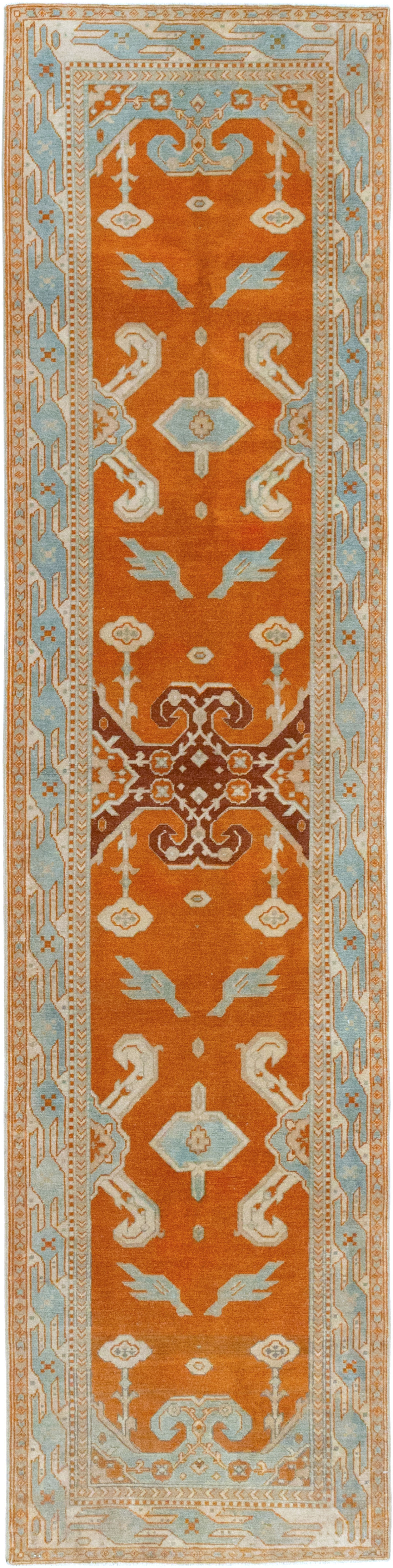 Vintage Indian Khotan Runner, No.30918 - Gsblank