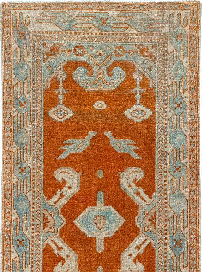 Vintage Indian Khotan Runner, No.30918 - Gsblank
