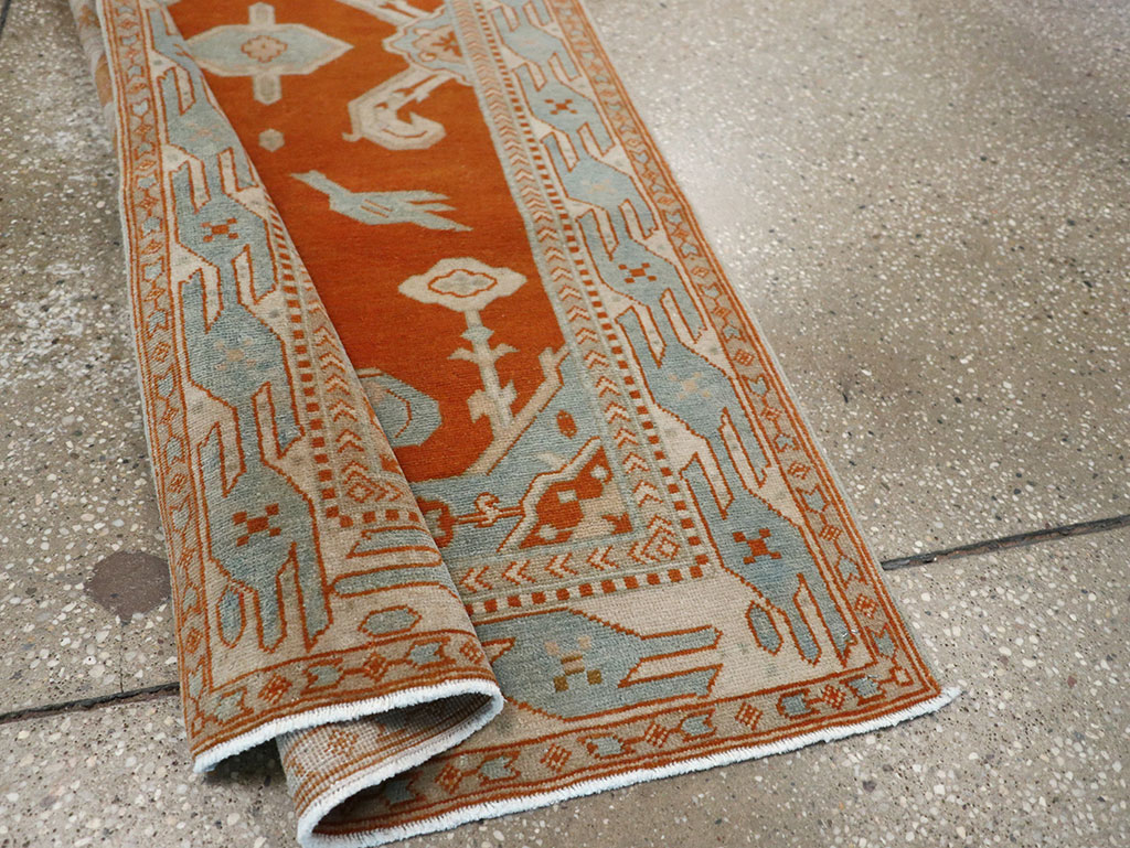 Vintage Indian Khotan Runner, No.30918 - Gsblank