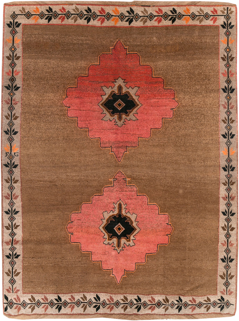 Vintage Turkish Anatolian Room Size Carpet, No.30919 - Gsblank