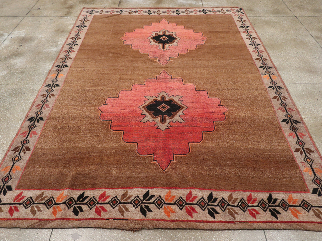 Vintage Turkish Anatolian Room Size Carpet, No.30919 - Gsblank