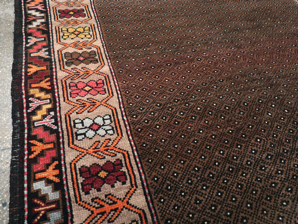 Vintage Turkish Anatolian Gallery Carpet, No.30922 - Gsblank