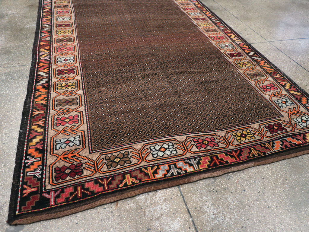 Vintage Turkish Anatolian Gallery Carpet, No.30922 - Gsblank