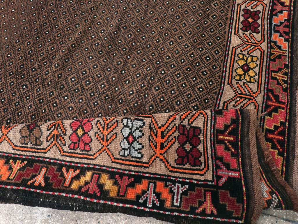 Vintage Turkish Anatolian Gallery Carpet, No.30922 - Gsblank