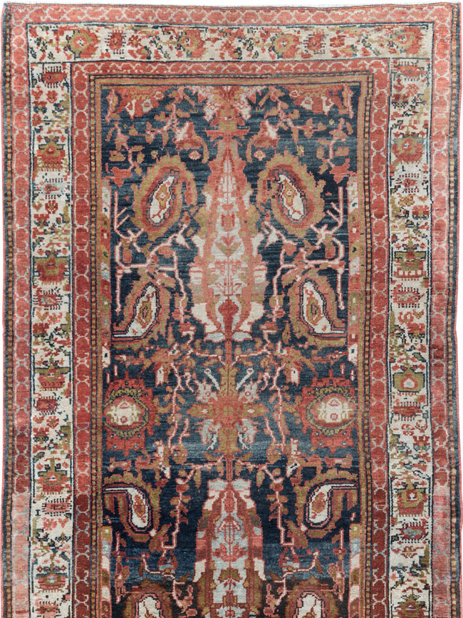 Vintage Persian Malayer Runner, No.30923 - Gsblank