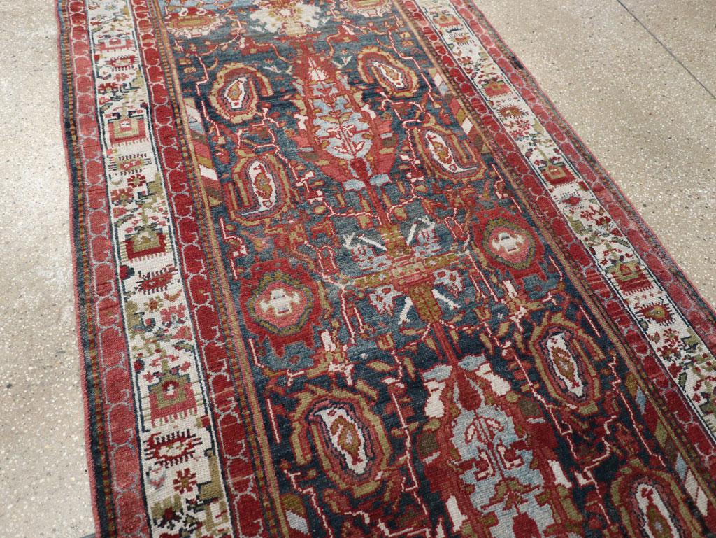 Vintage Persian Malayer Runner, No.30923 - Gsblank
