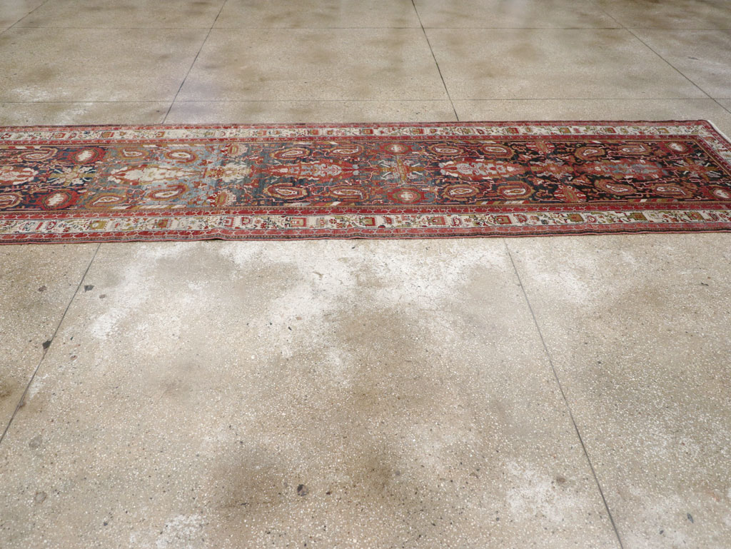 Vintage Persian Malayer Runner, No.30923 - Gsblank