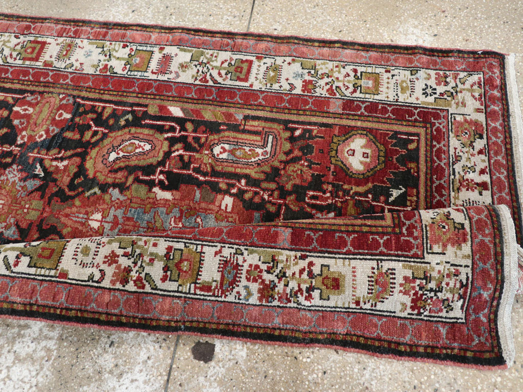 Vintage Persian Malayer Runner, No.30923 - Gsblank