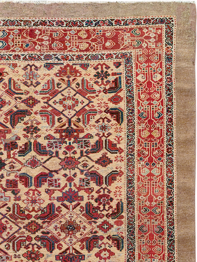 Antique Persian Malayer Gallery Carpet, No.30939 - Gsblank