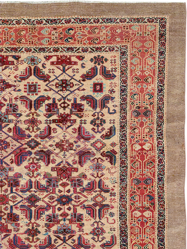 Antique Persian Malayer Gallery Carpet, No.30939 - Gsblank
