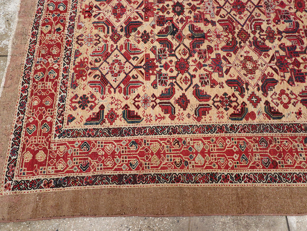 Antique Persian Malayer Gallery Carpet, No.30939 - Gsblank