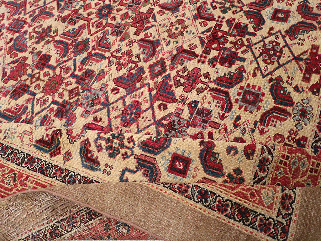 Antique Persian Malayer Gallery Carpet, No.30939 - Gsblank