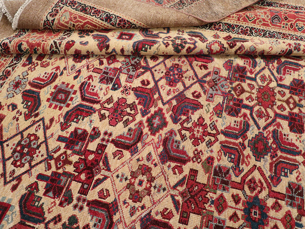 Antique Persian Malayer Gallery Carpet, No.30939 - Gsblank