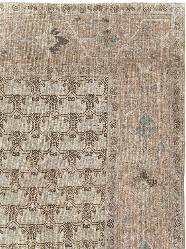 Vintage Persian Gallery Tabriz Carpet, No.30944 - Gsblank
