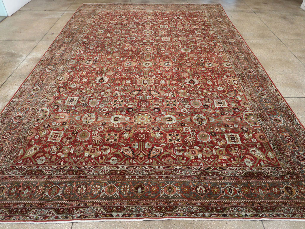 Antique Persian Bidjar Large Carpet, No.30953 - Gsblank