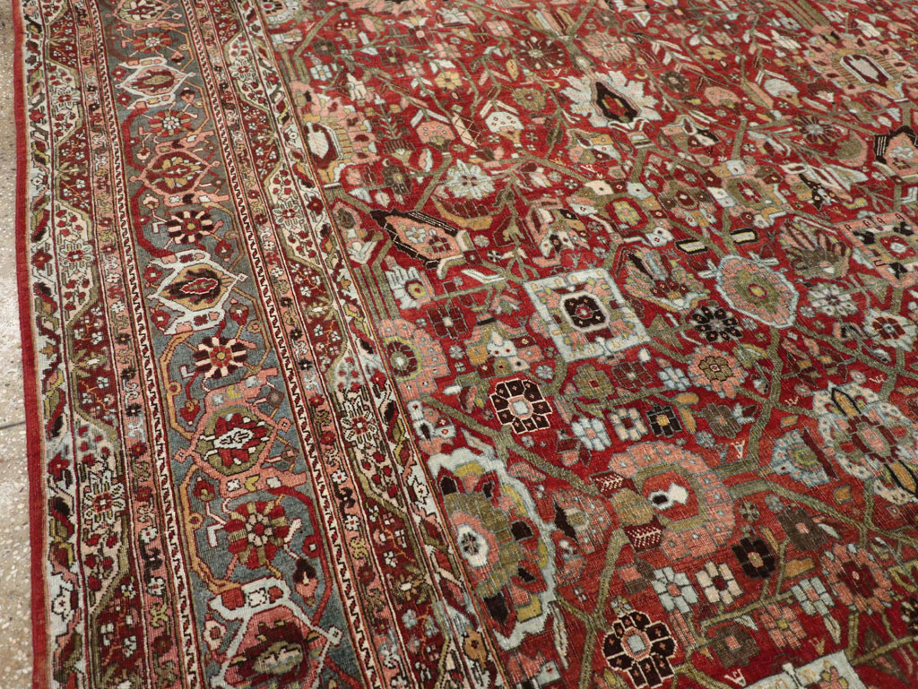 Antique Persian Bidjar Large Carpet, No.30953 - Gsblank