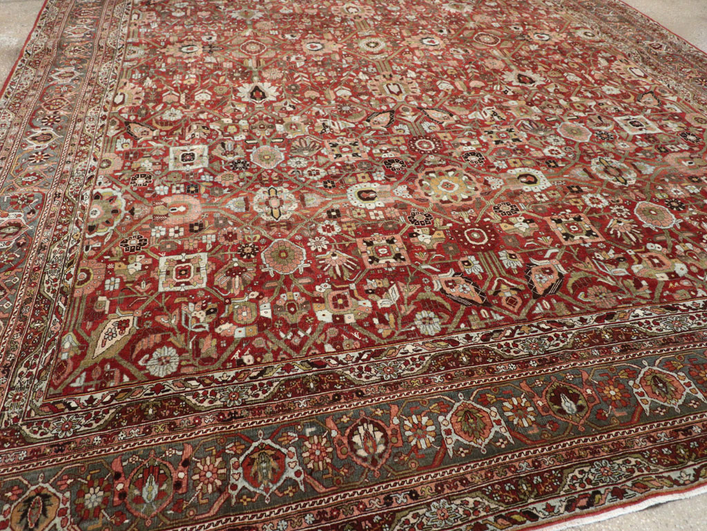Antique Persian Bidjar Large Carpet, No.30953 - Gsblank