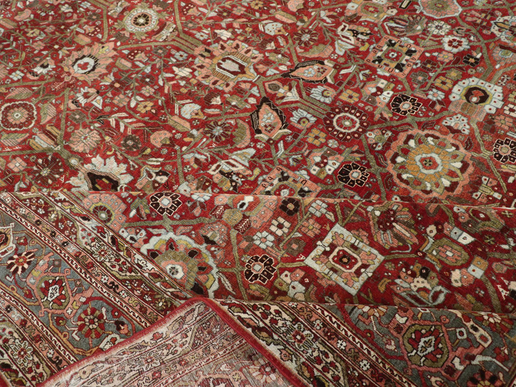 Antique Persian Bidjar Large Carpet, No.30953 - Gsblank