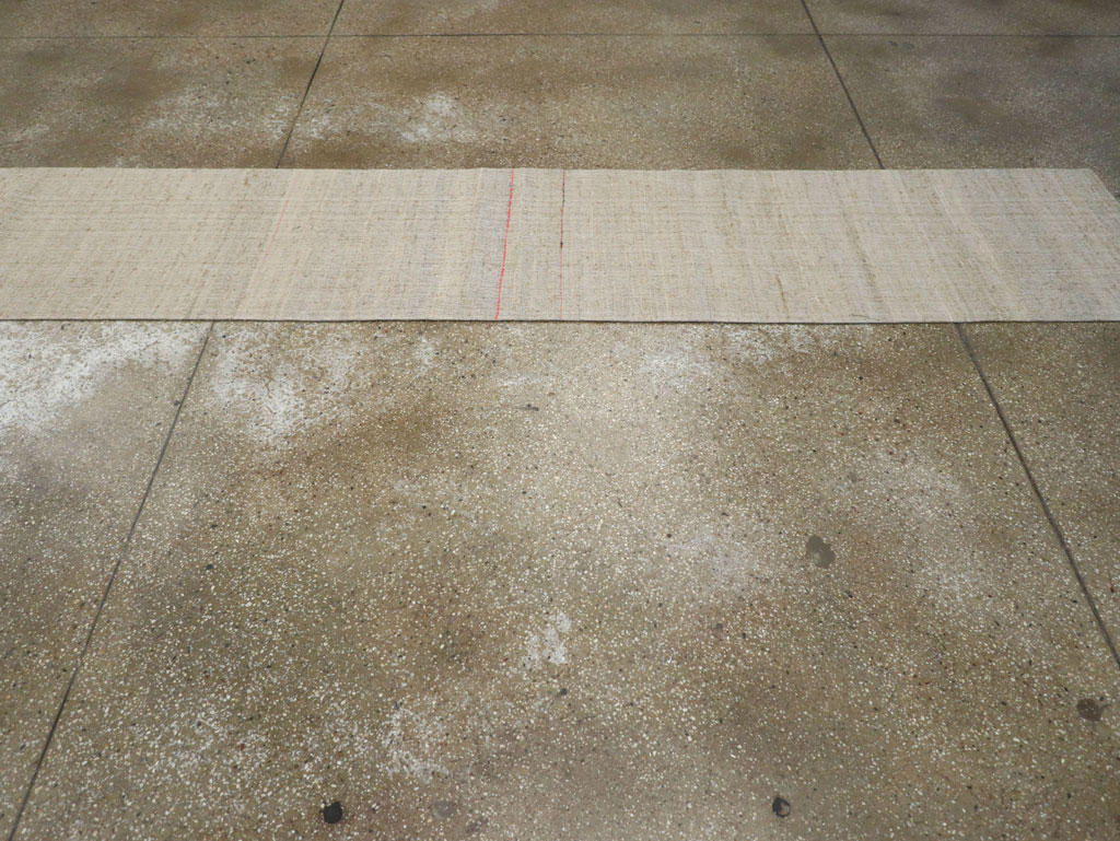 Vintage Turkish Flatweave Kilim Long Runner, No.30965 - Gsblank