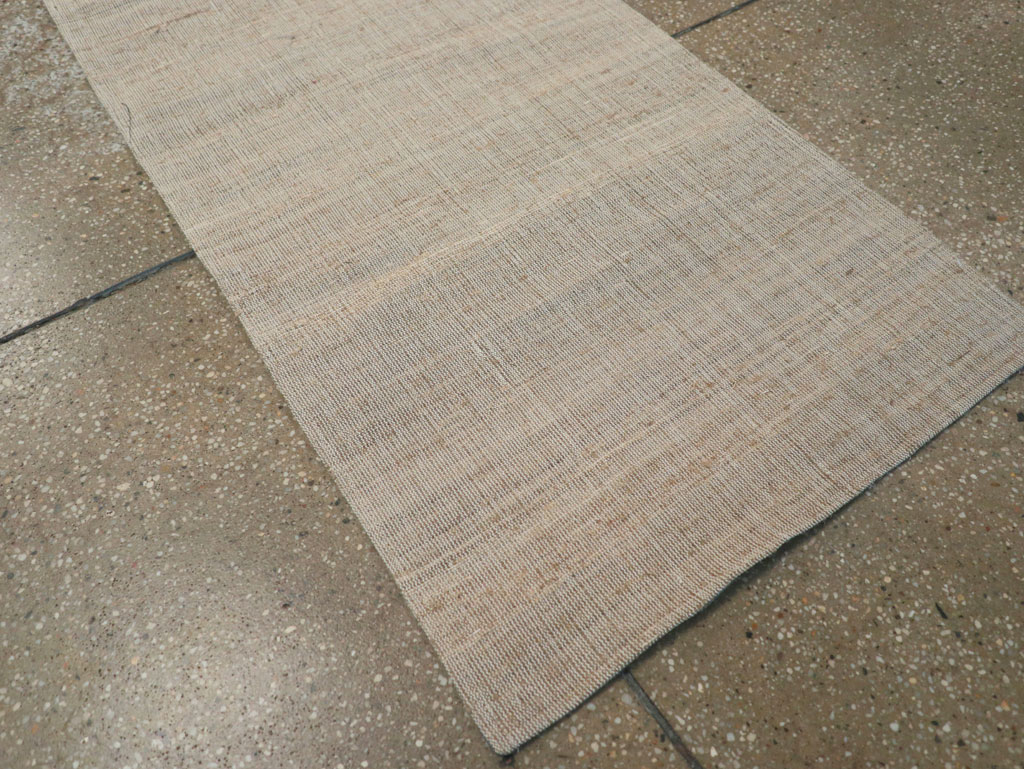 Vintage Turkish Flatweave Kilim Long Runner, No.30965 - Gsblank