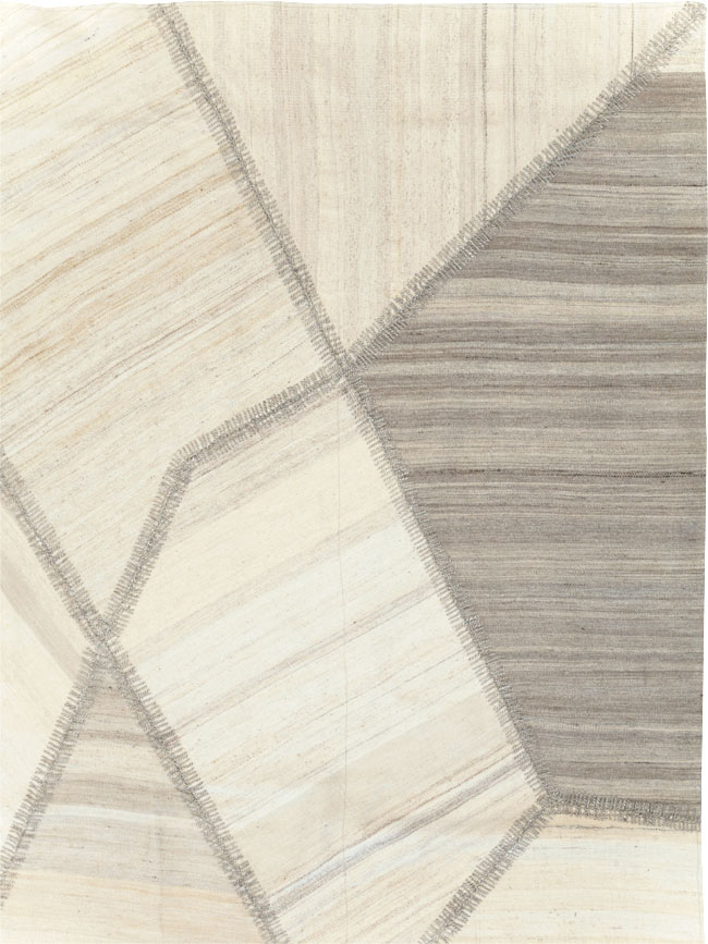 Modern Turkish Flatweave Kilim, No.30971 - Gsblank