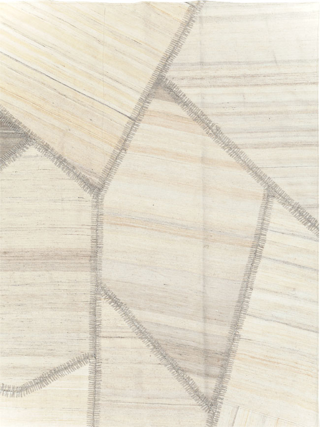 Modern Turkish Flatweave Kilim, No.30971 - Gsblank