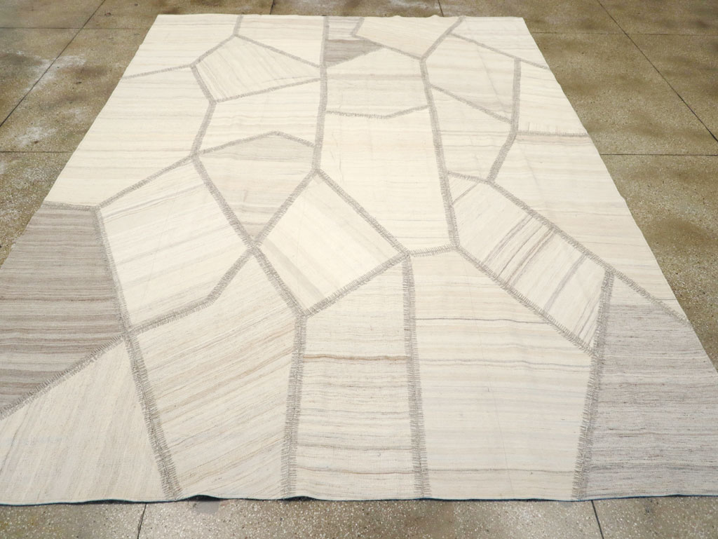 Modern Turkish Flatweave Kilim, No.30971 - Gsblank