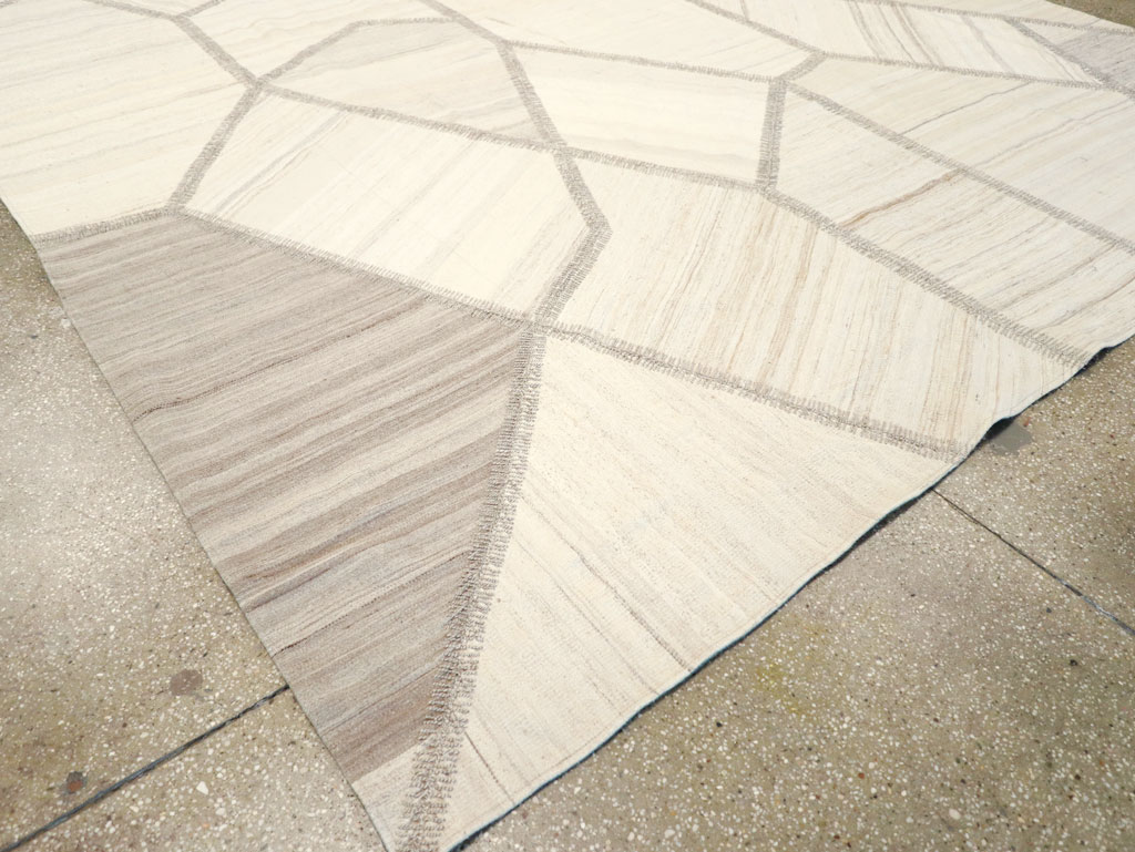 Modern Turkish Flatweave Kilim, No.30971 - Gsblank