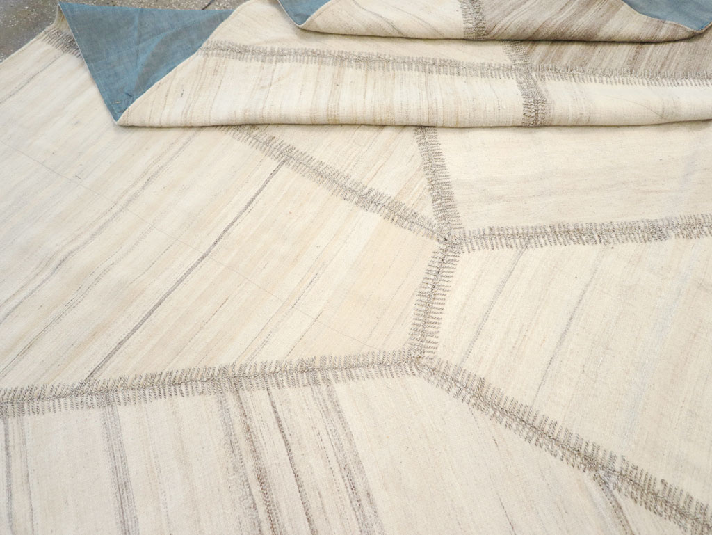 Modern Turkish Flatweave Kilim, No.30971 - Gsblank