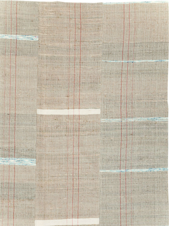 Contemporary Turkish Flatweave Kilim Room Size Carpet, No.30974 - Gsblank