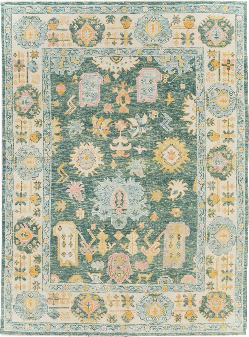Modern Turkish Oushak, No.30980 - Gsblank
