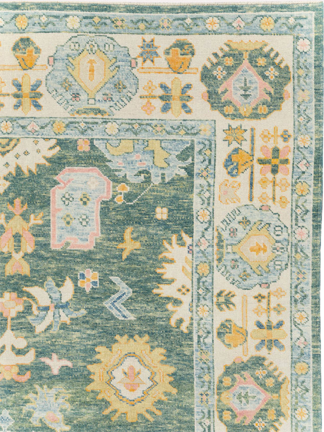 Modern Turkish Oushak, No.30980 - Gsblank